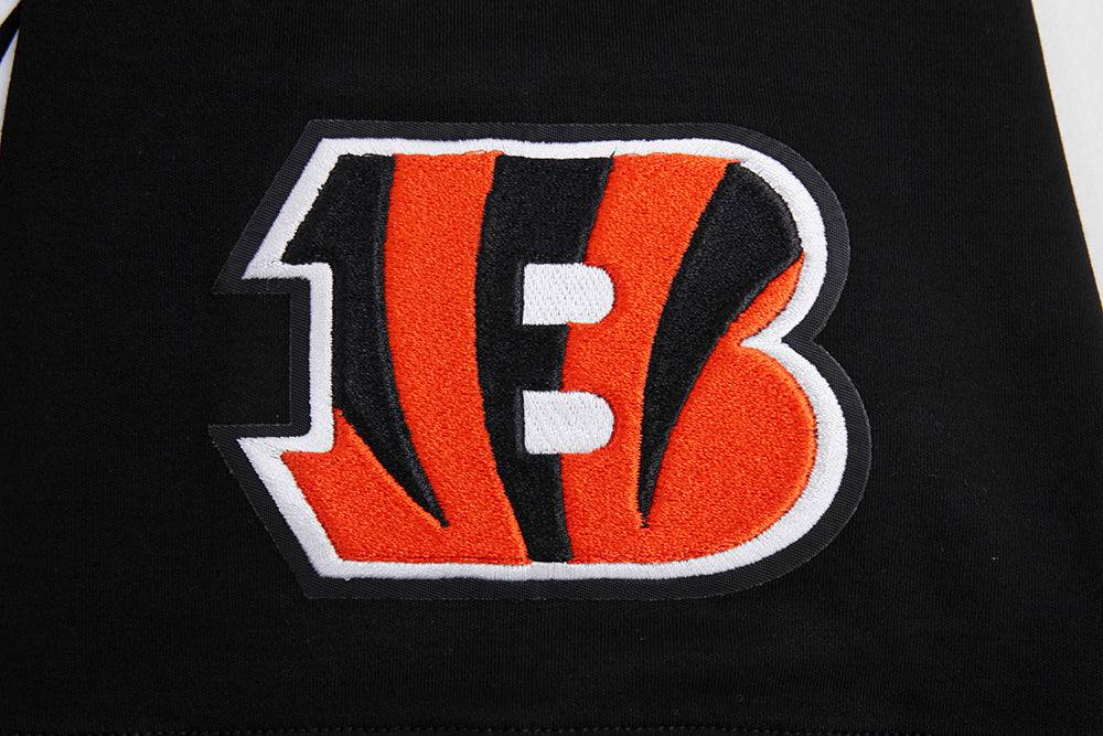 NFL CINCINNATI BENGALS JOE BURROW #9 Men T-Shirt (BLACK/ORANGE) product image 7, provided for visual reference and product