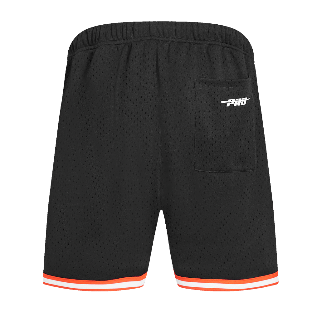 NFL CINCINNATI BENGALS JOE BURROW #9 MESH Men SHORT (BLACK/ORANGE) product image 4, provided for visual reference and