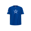 NFL DALLAS COWBOYS RETRO CLASSIC LITTLE BOY'S SHORT SLEEVE T-Shirt (DODGER BLUE) product image 1, provided for visual