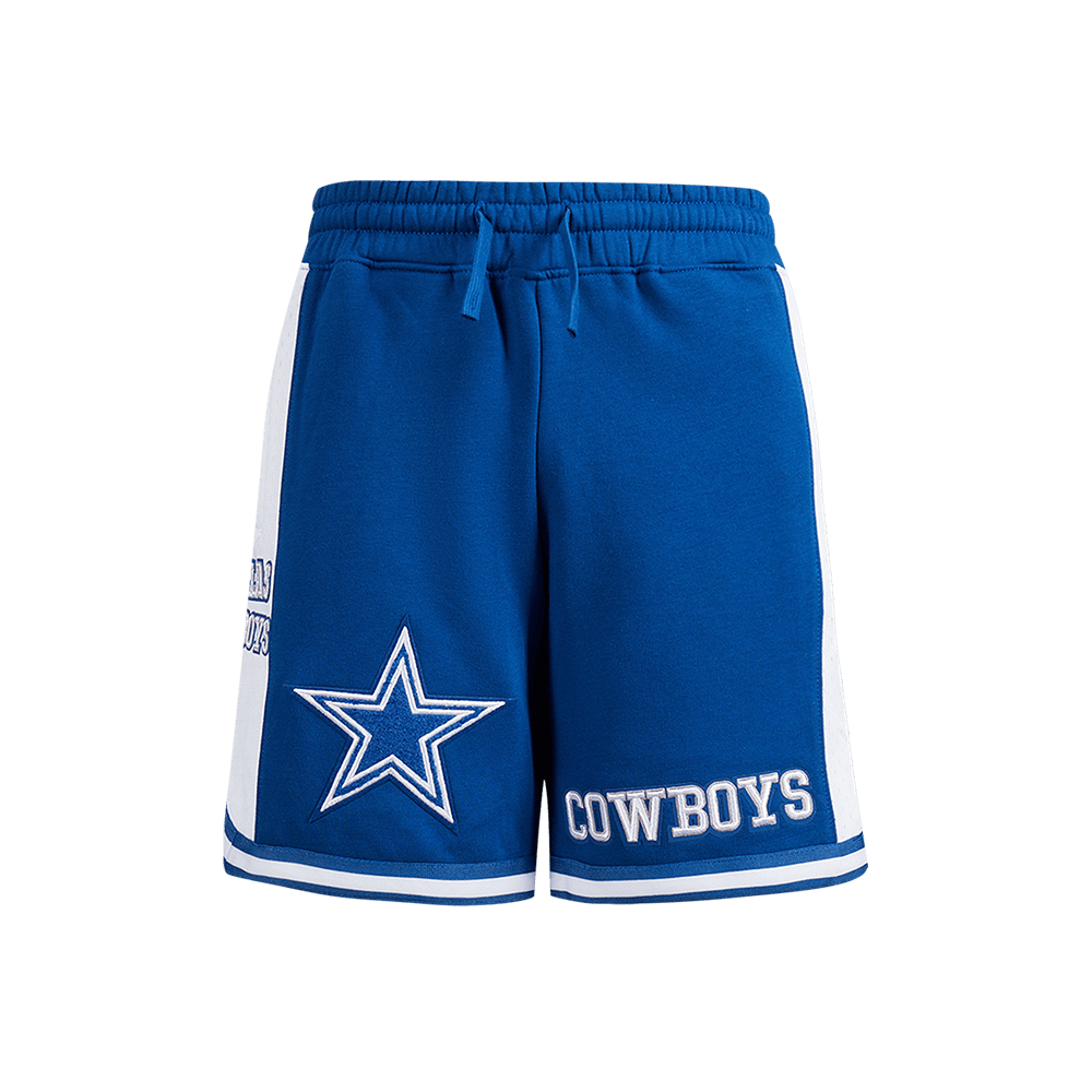NFL Dallas Cowboys Retro Classic Little Boy'S Fleece 2.0 Short (Dodger Blue) product image 2, provided for visual reference
