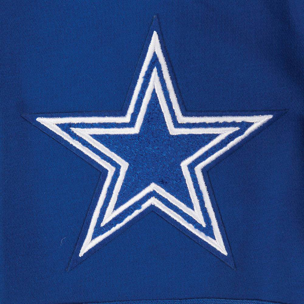 NFL Dallas Cowboys Retro Classic Little Boy'S Fleece 2.0 Short (Dodger Blue) product image 7, provided for visual reference