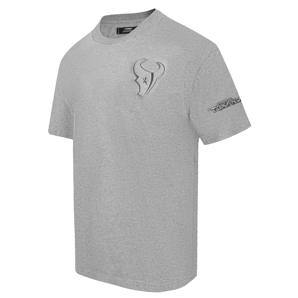 NFL HOUSTON TEXANS NEUTRAL Men DROP SHOULDER T-Shirt (DARK HEATHER GRAY) product image 2, provided for visual reference and