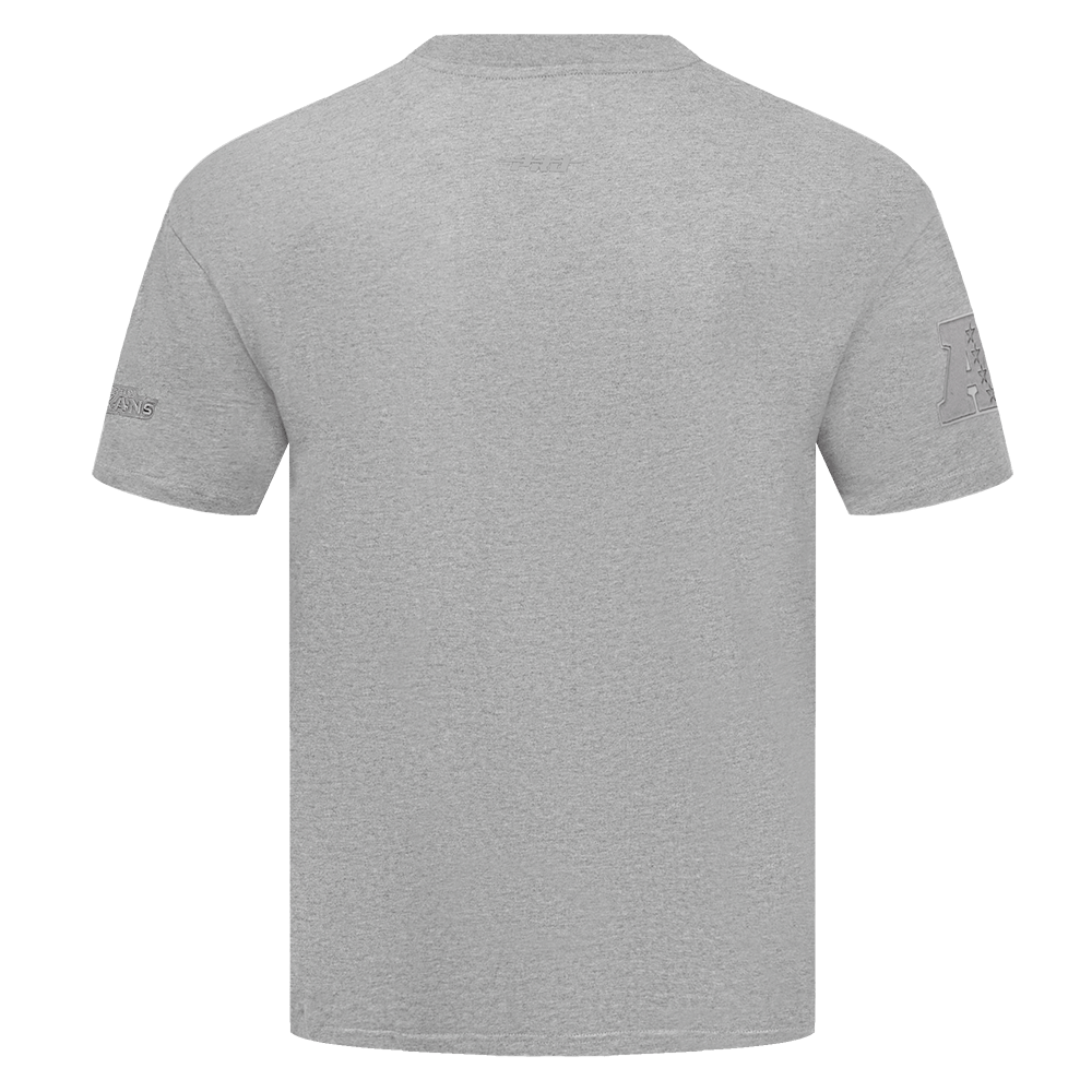NFL HOUSTON TEXANS NEUTRAL Men DROP SHOULDER T-Shirt (DARK HEATHER GRAY) product image 3, provided for visual reference and