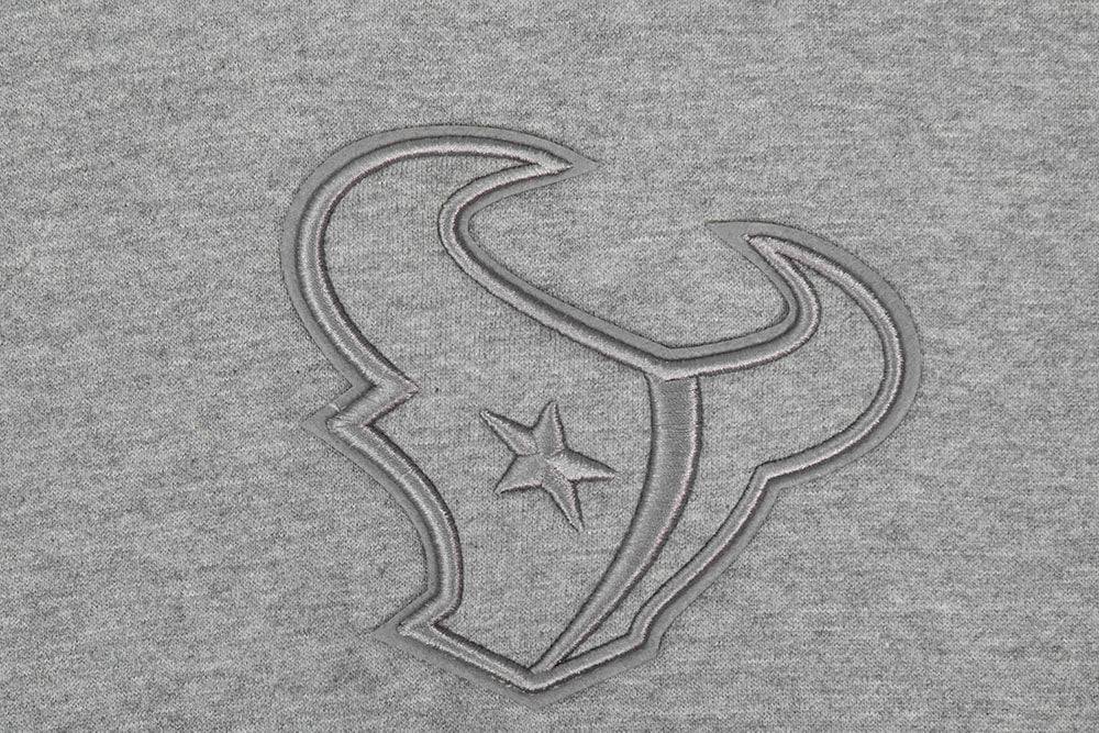 NFL HOUSTON TEXANS NEUTRAL Men DROP SHOULDER T-Shirt (DARK HEATHER GRAY) product image 5, provided for visual reference and