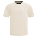 NFL HOUSTON TEXANS NEUTRAL Men DROP SHOULDER T-Shirt (EGGSHELL) product image 1, provided for visual reference and product