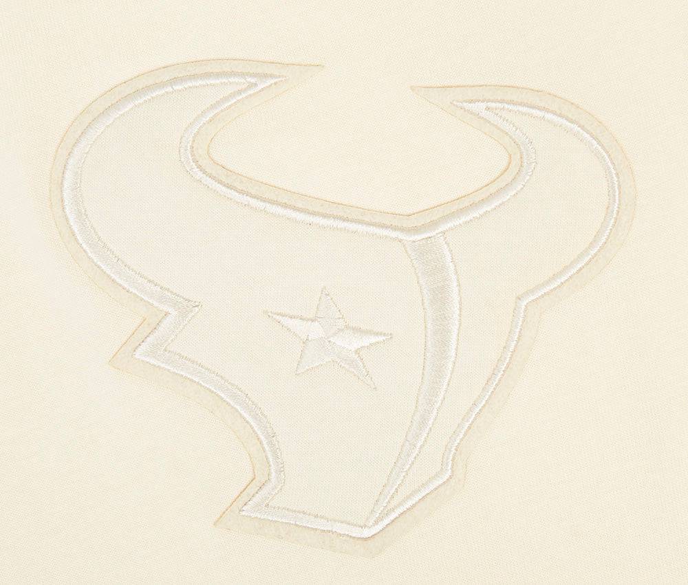 NFL HOUSTON TEXANS NEUTRAL Men DROP SHOULDER T-Shirt (EGGSHELL) product image 5, provided for visual reference and product