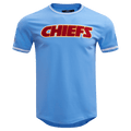 NFL KANSAS CITY CHIEFS CLASSIC CHENILLE Men T-Shirt (UNIVERSITY BLUE) product image 1, provided for visual reference and