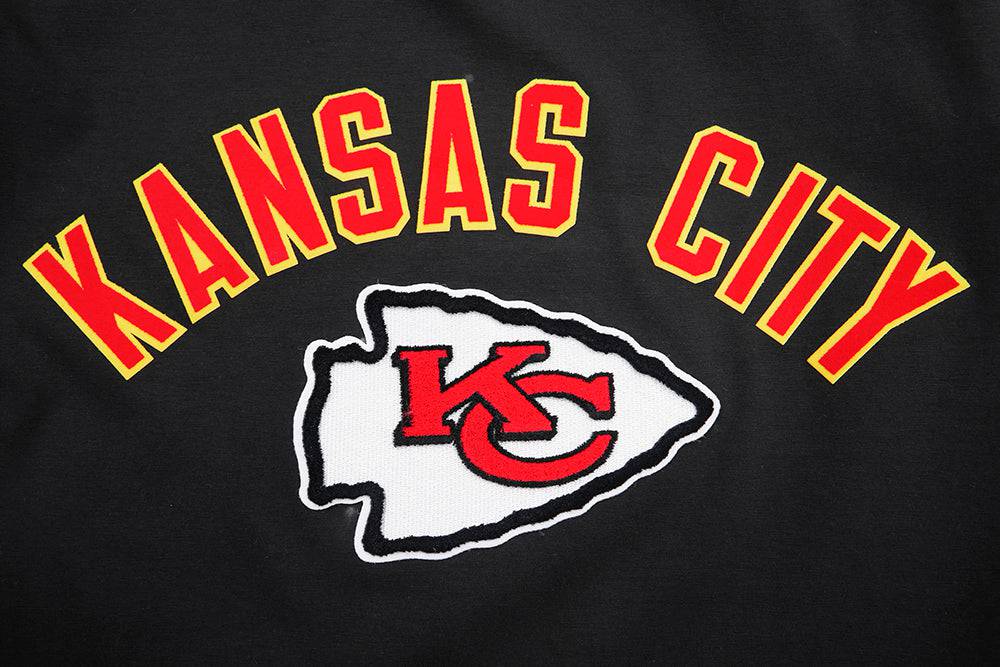 NFL KANSAS CITY CHIEFS CLASSIC BRISTLE Men T-Shirt (BLACK) product image 5, provided for visual reference and product detail