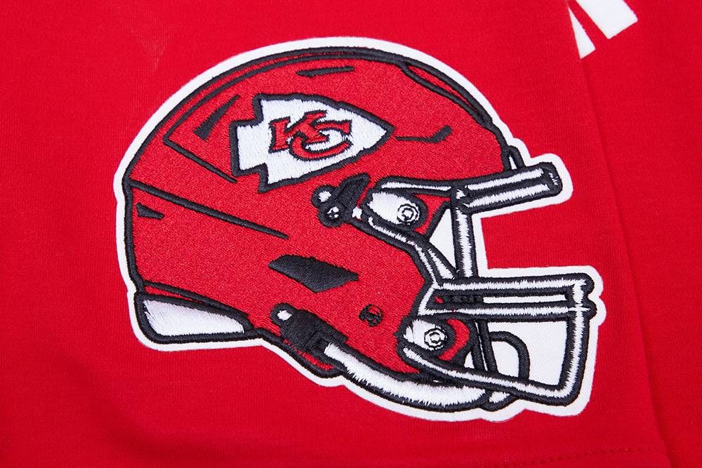 NFL KANSAS CITY CHIEFS PATRICK MAHOMES #15 Men SHORT SLEEVE PULLOVER HOODIE (RED) product image 6, provided for visual