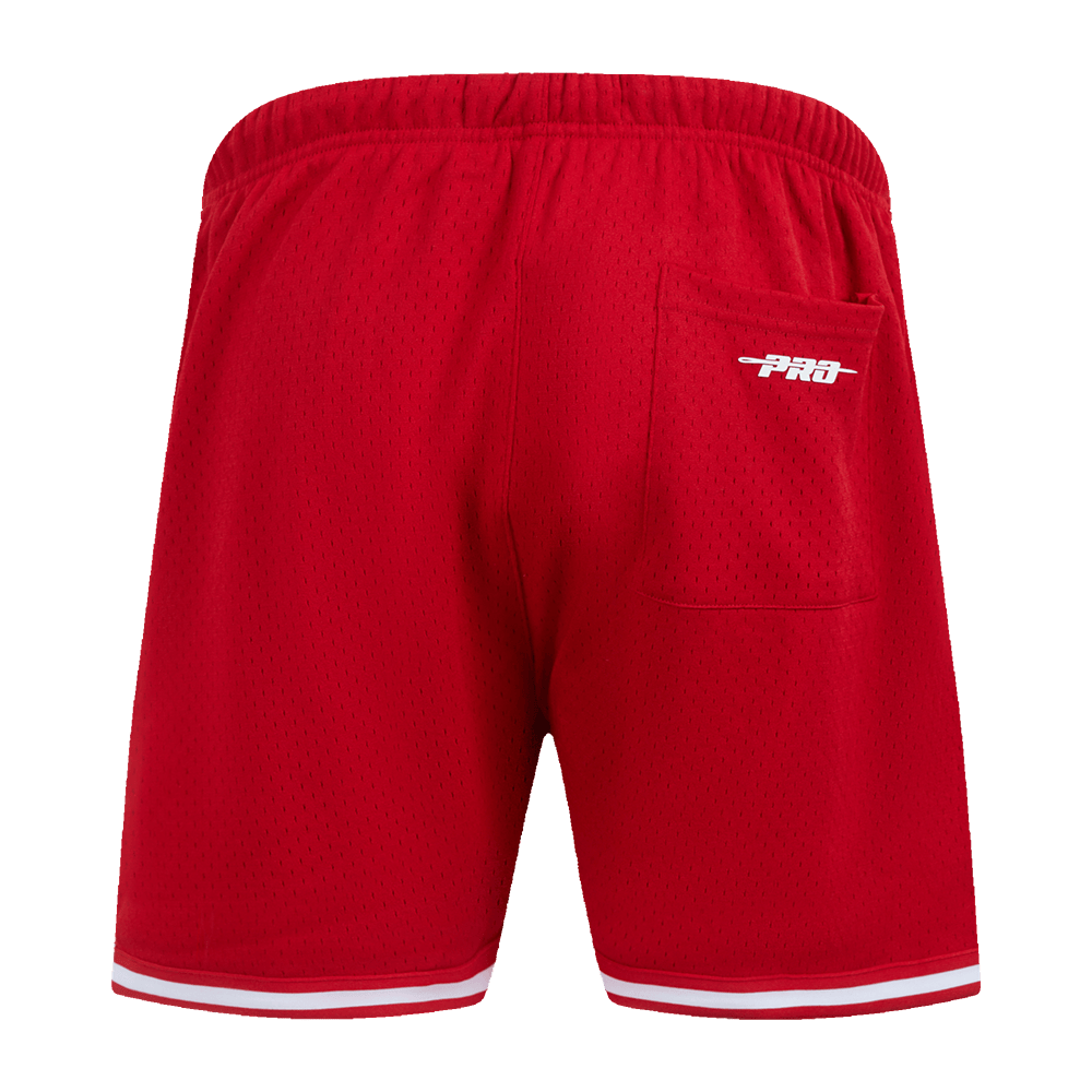 NFL KANSAS CITY CHIEFS PATRICK MAHOMES #15 Men MESH SHORT (RED) product image 3, provided for visual reference and product