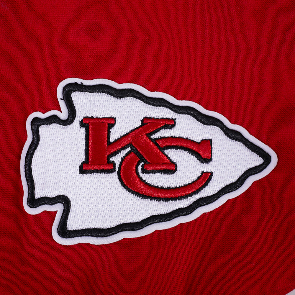 NFL KANSAS CITY CHIEFS PLAYBACK Men PULL OVER HOODIE (RED) product image 6, provided for visual reference and product detail