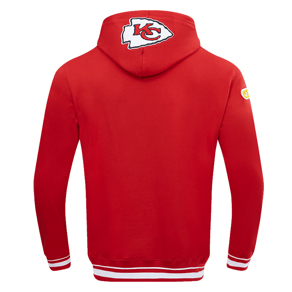 NFL KANSAS CITY CHIEFS MASHUP Men PULLOVER HOODIE (RED) product image 4, provided for visual reference and product detail