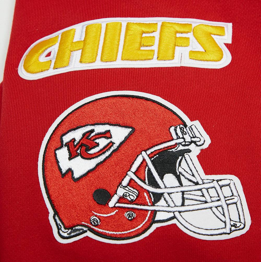 NFL KANSAS CITY CHIEFS MASHUP Men PULLOVER HOODIE (RED) product image 5, provided for visual reference and product detail