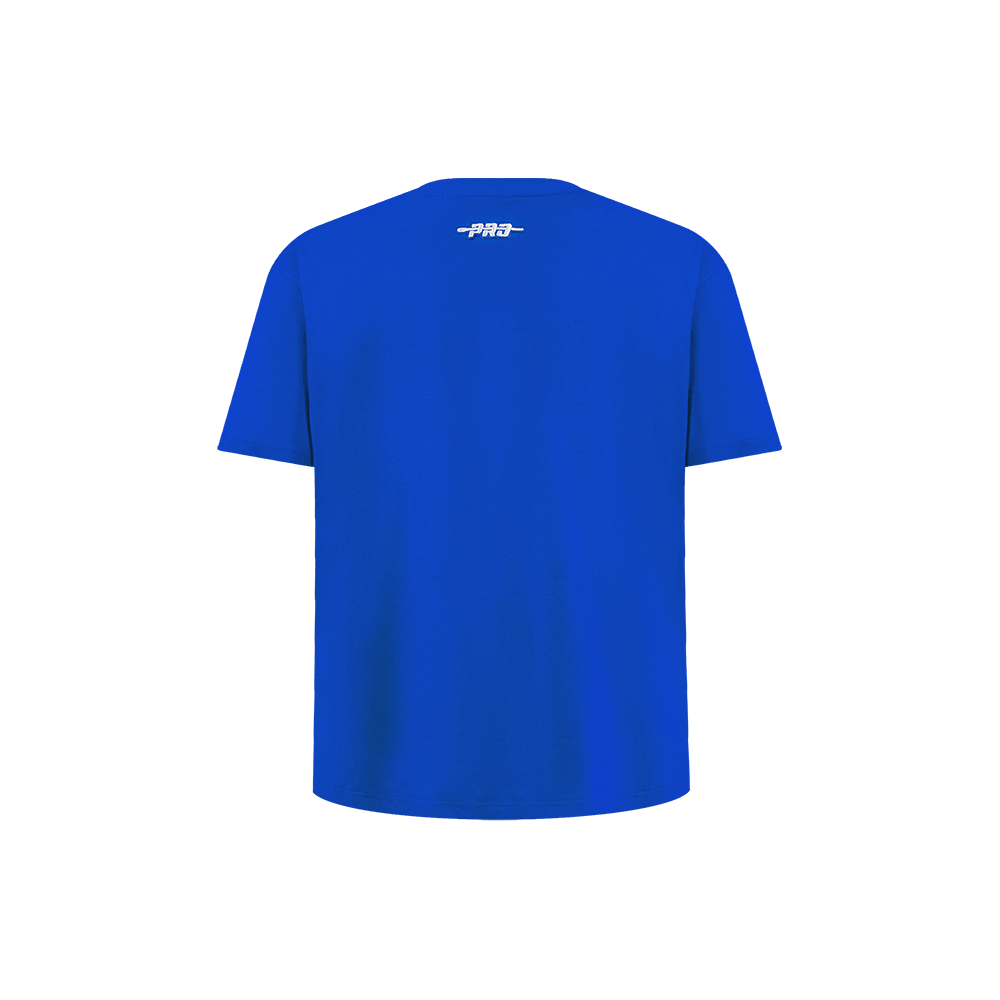 NFL LOS ANGELES RAMS RETRO CLASSIC LITTLE BOY'S SHORT SLEEVE TAPING T-Shirt (ROYAL BLUE) product image 3, provided for