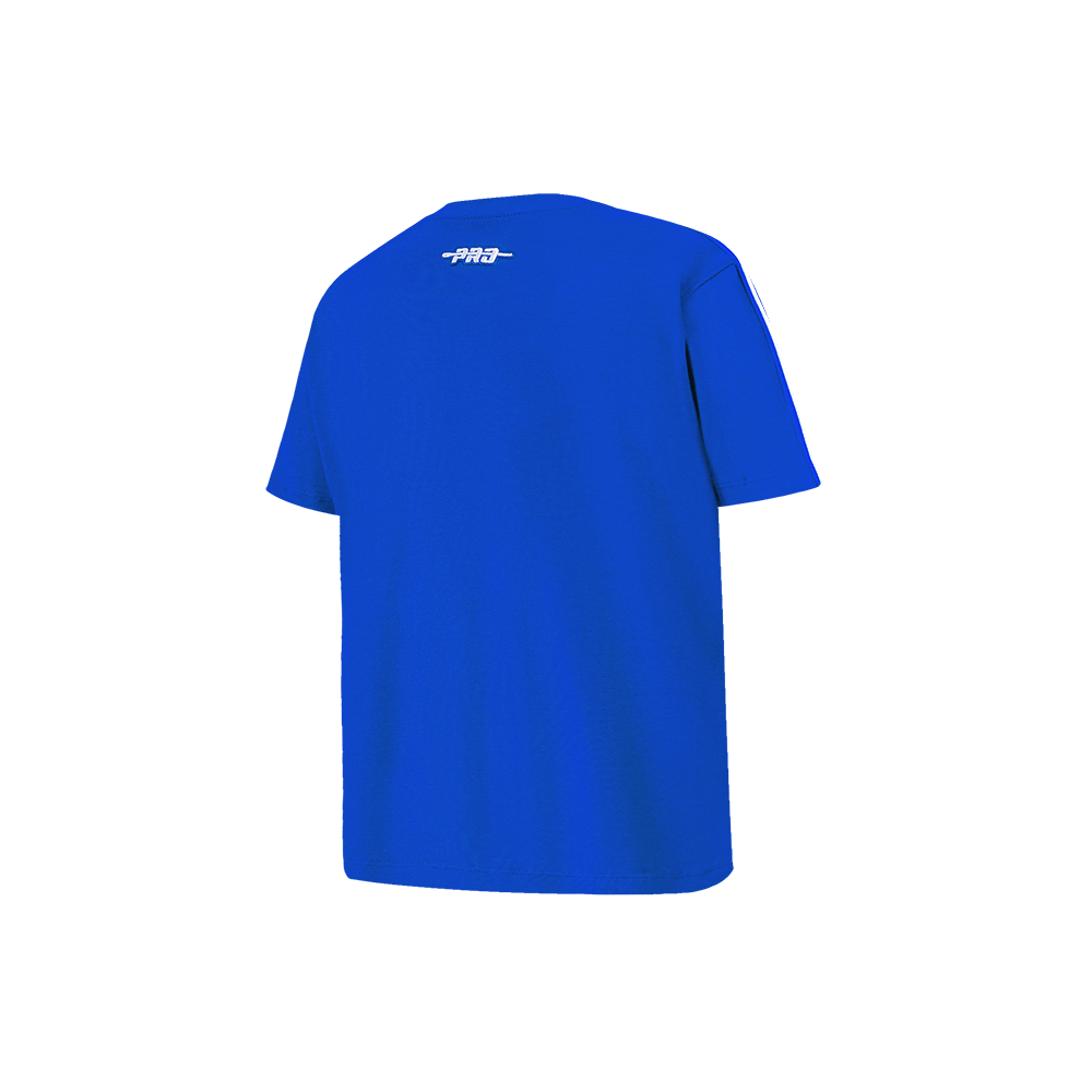 NFL LOS ANGELES RAMS RETRO CLASSIC LITTLE BOY'S SHORT SLEEVE TAPING T-Shirt (ROYAL BLUE) product image 4, provided for