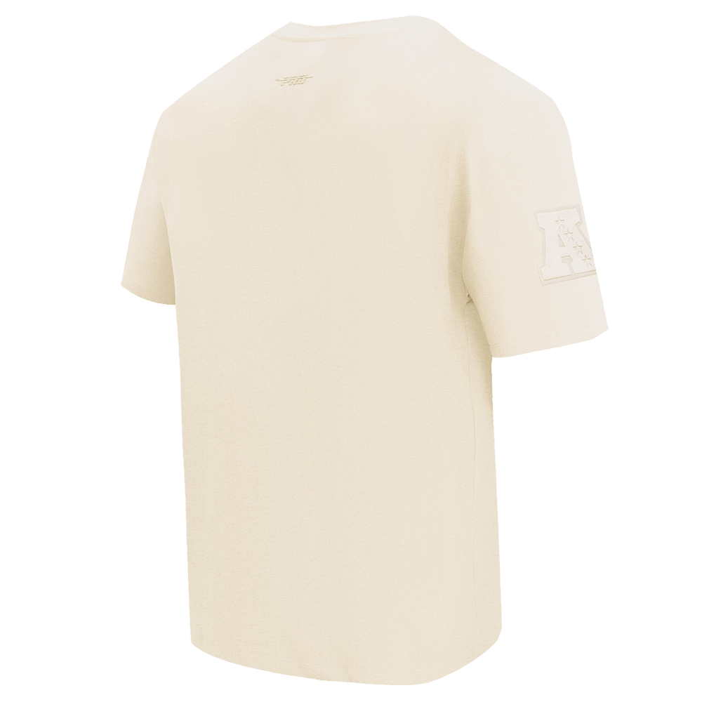 NFL NEW YORK JETS NEUTRAL Men COTTON JERSEY DROP SHOULDER T-Shirt (EGGSHELL) product image 3, provided for visual reference