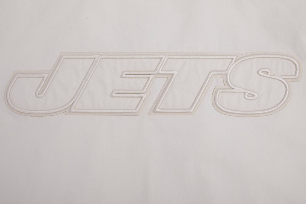 NFL NEW YORK JETS NEUTRAL Men TWILL JACKET (EGGSHELL) product image 5, provided for visual reference and product detail
