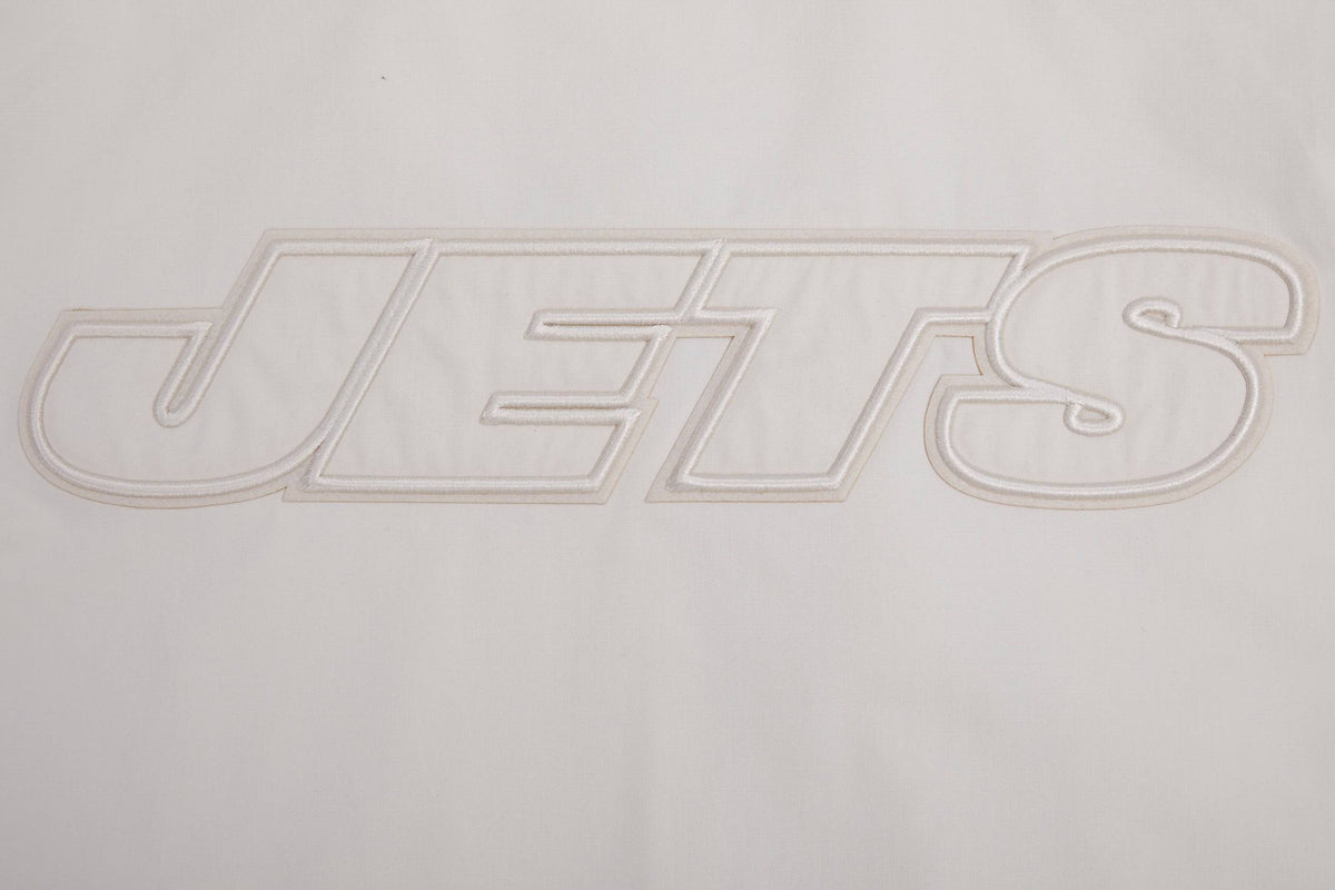 NFL NEW YORK JETS NEUTRAL Men TWILL JACKET (EGGSHELL) product image 5, provided for visual reference and product detail