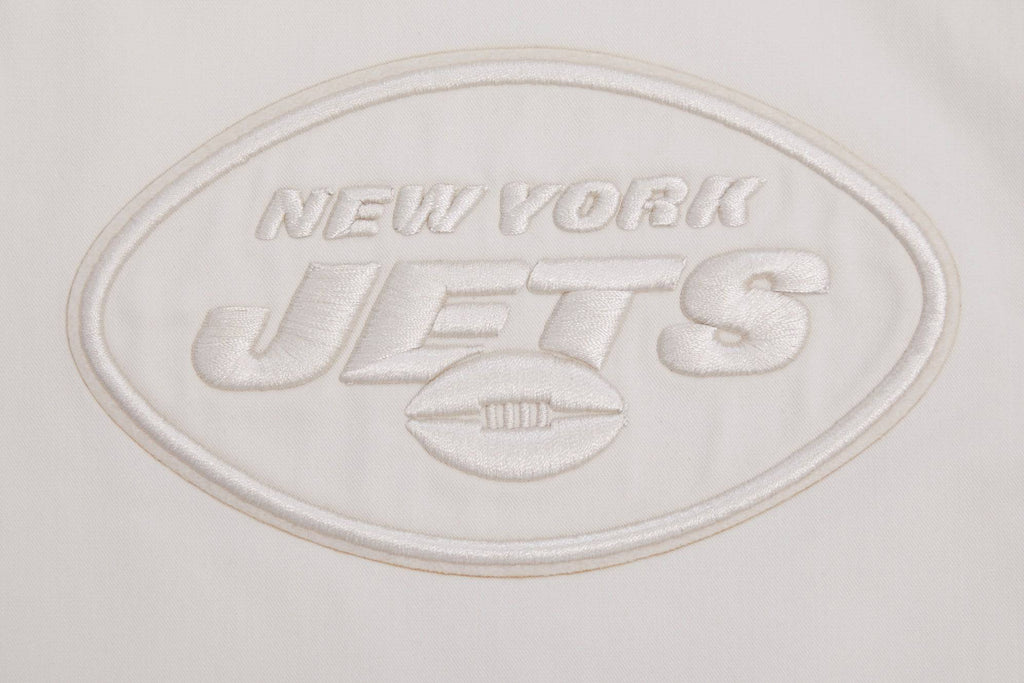 NFL NEW YORK JETS NEUTRAL Men TWILL JACKET (EGGSHELL) product image 6, provided for visual reference and product detail
