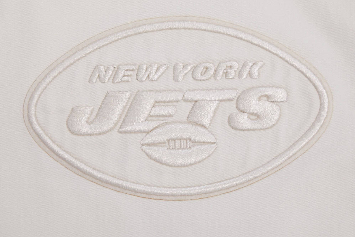 NFL NEW YORK JETS NEUTRAL Men TWILL JACKET (EGGSHELL) product image 6, provided for visual reference and product detail