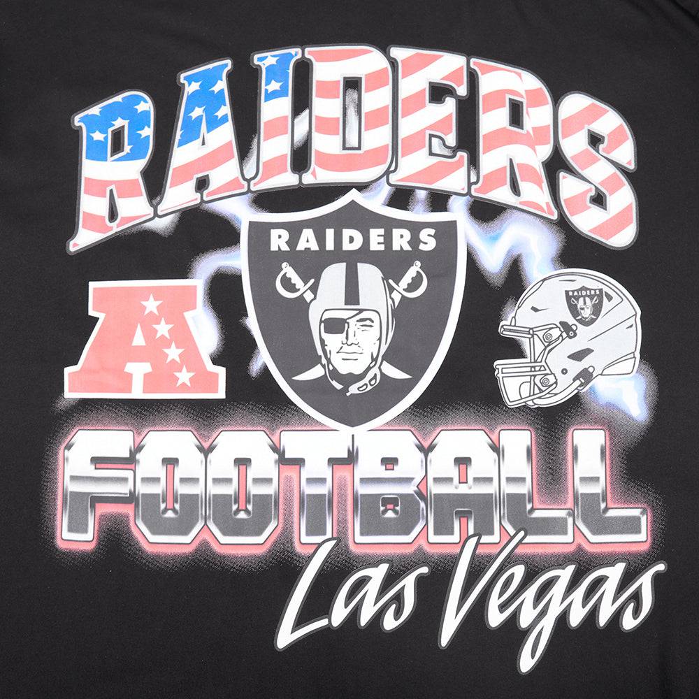 NFL LAS VEGAS RAIDERS VICTORY Men S/S T-Shirt (BLACK) product image 5, provided for visual reference and product detail