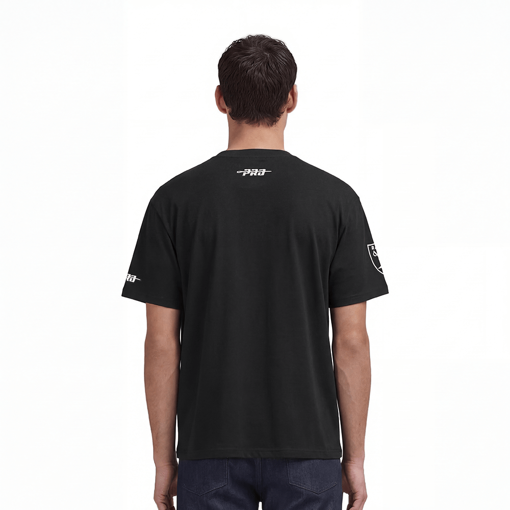 NFL LAS VEGAS RAIDERS VICTORY Men S/S T-Shirt (BLACK) product image 2, provided for visual reference and product detail