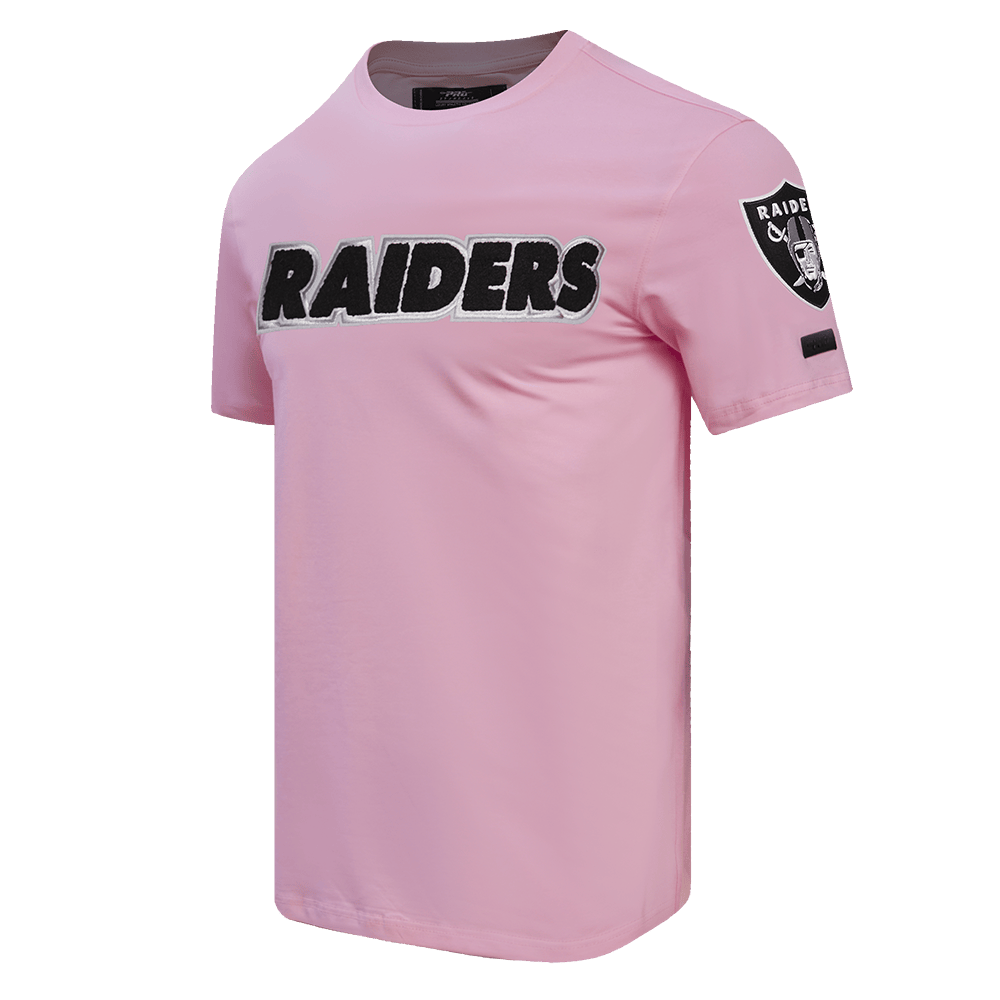 NFL LAS VEGAS RAIDERS LOGO PRO TEAM Men T-Shirt (PINK) product image 2, provided for visual reference and product detail