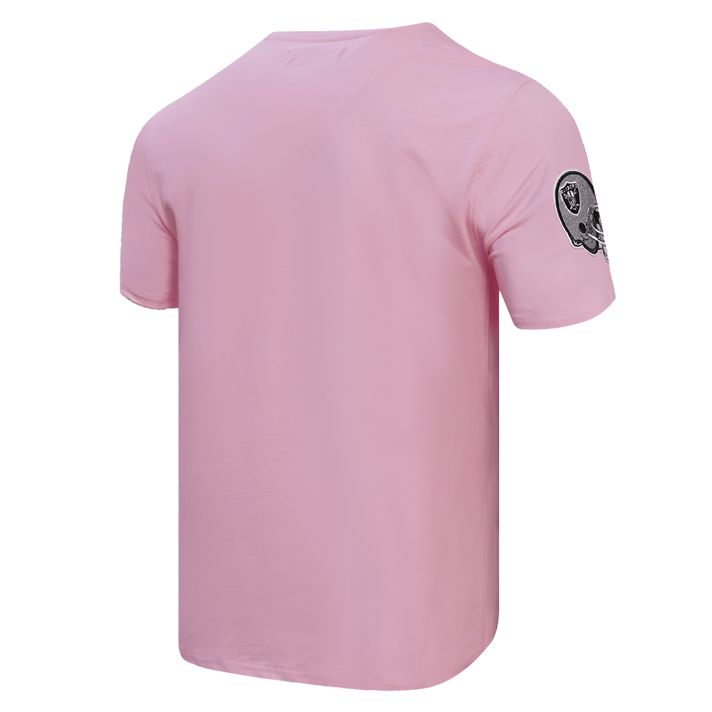 NFL LAS VEGAS RAIDERS LOGO PRO TEAM Men T-Shirt (PINK) product image 3, provided for visual reference and product detail