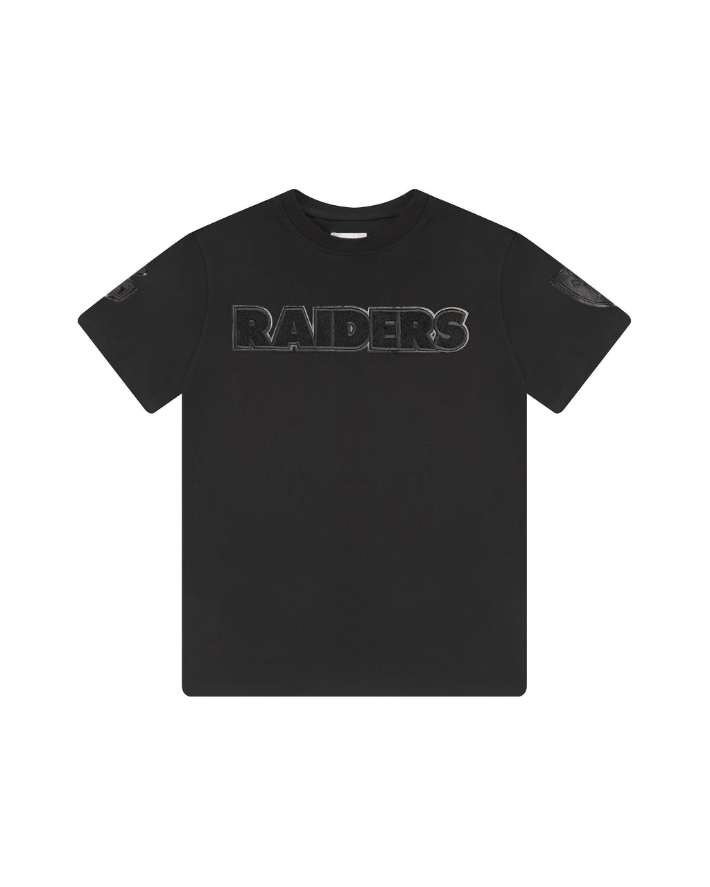 NFL LAS VEGAS RAIDERS TRIPLE BLACK LITTLE BOY'S SHORT SLEEVE T-Shirt (BLACK) product image 1, provided for visual reference