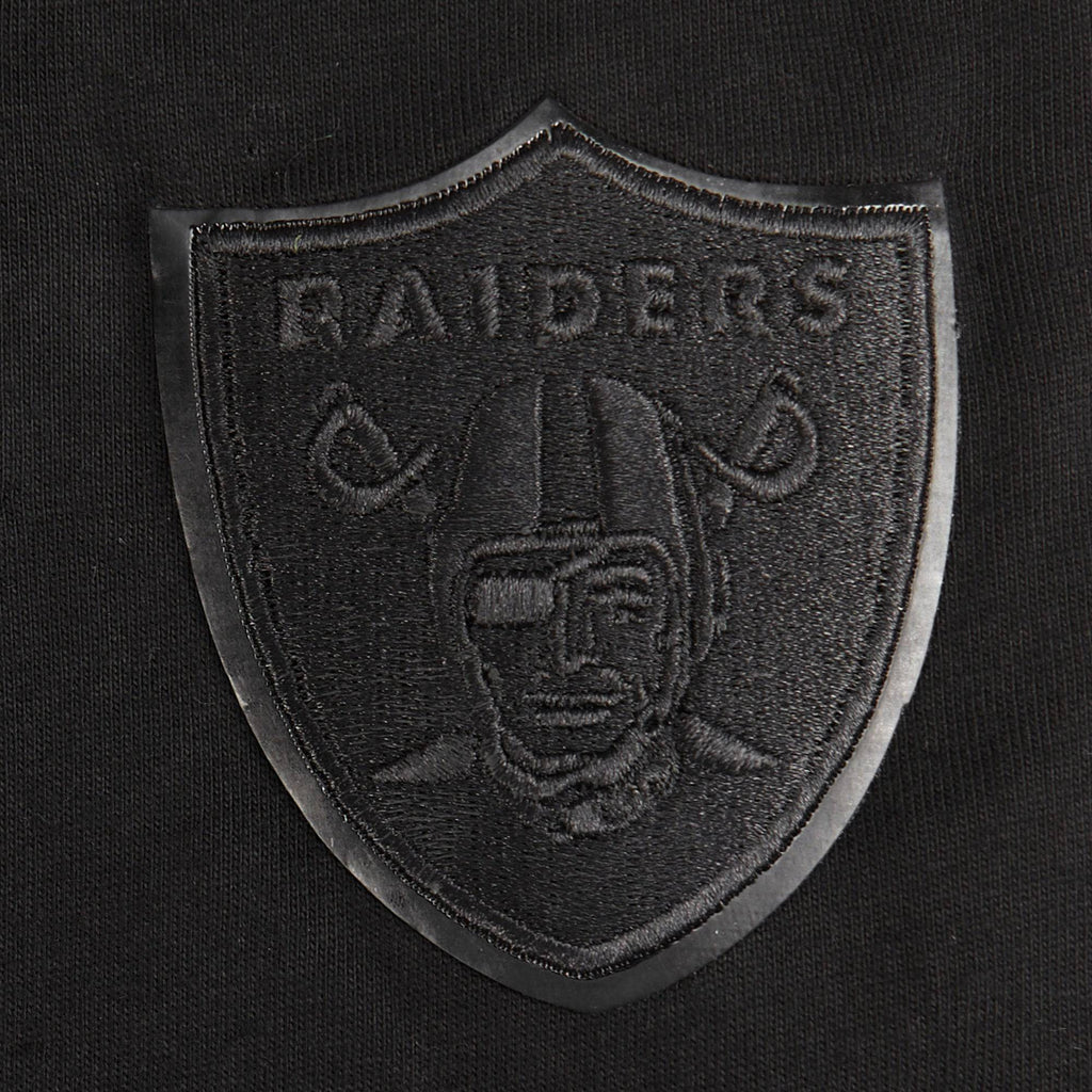 NFL LAS VEGAS RAIDERS TRIPLE BLACK LITTLE BOY'S SHORT SLEEVE T-Shirt (BLACK) product image 4, provided for visual reference