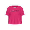 NFL LAS VEGAS RAIDERS TRIPLE PINK LITTLE GIRL'S SHORT SLEEVE BOXY T-Shirt (BEETROOT PURPLE) product image 1, provided for