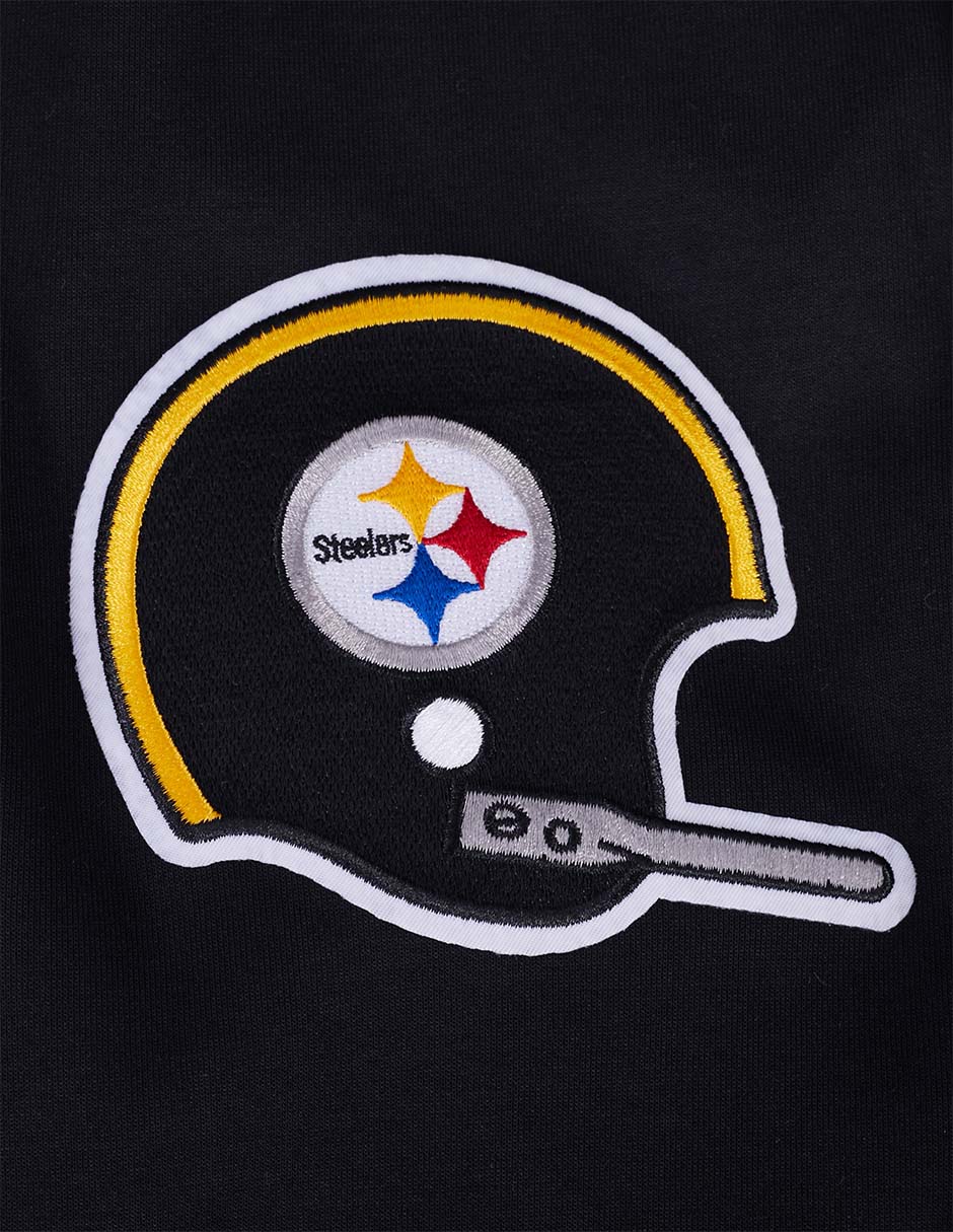 NFL PITTSBURGH STEELERS ON TOP Men TRACK JACKET (BLACK) product image 6, provided for visual reference and product detail