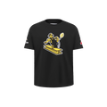 NFL PITTSBURGH STEELERS RETRO CLASSIC LITTLE BOY'S SHORT SLEEVE T-Shirt (BLACK) product image 1, provided for visual