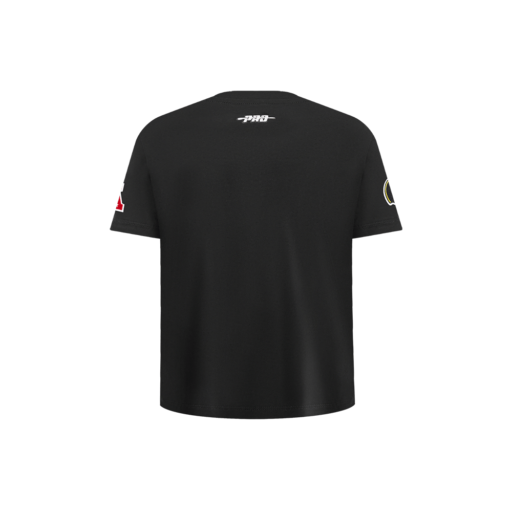 NFL PITTSBURGH STEELERS RETRO CLASSIC LITTLE BOY'S SHORT SLEEVE T-Shirt (BLACK) product image 3, provided for visual