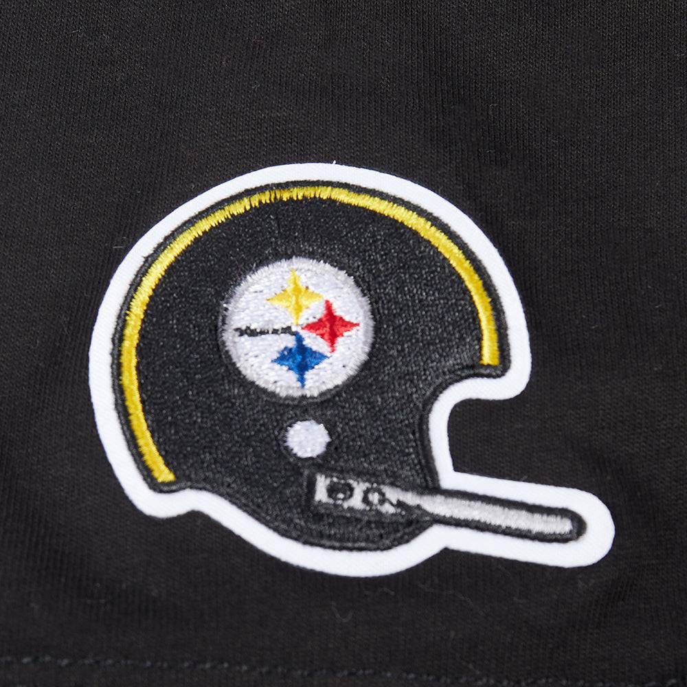 NFL PITTSBURGH STEELERS RETRO CLASSIC LITTLE BOY'S SHORT SLEEVE T-Shirt (BLACK) product image 6, provided for visual