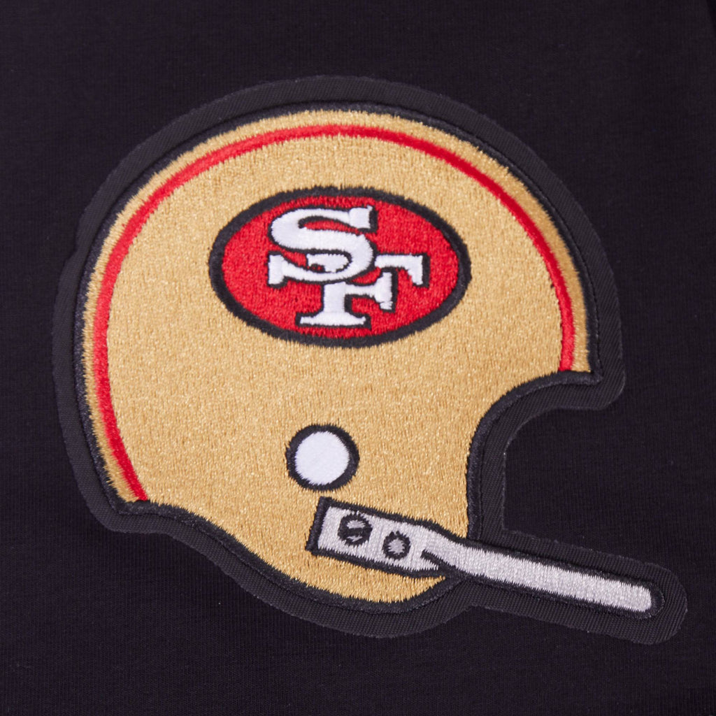 NFL SAN FRANCISCO 49ERS ON TOP Men S/S T-Shirt (BLACK) product image 5, provided for visual reference and product detail