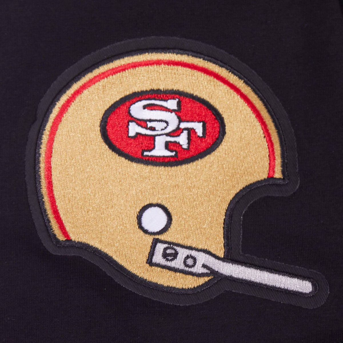 NFL SAN FRANCISCO 49ERS ON TOP Men S/S T-Shirt (BLACK) product image 5, provided for visual reference and product detail