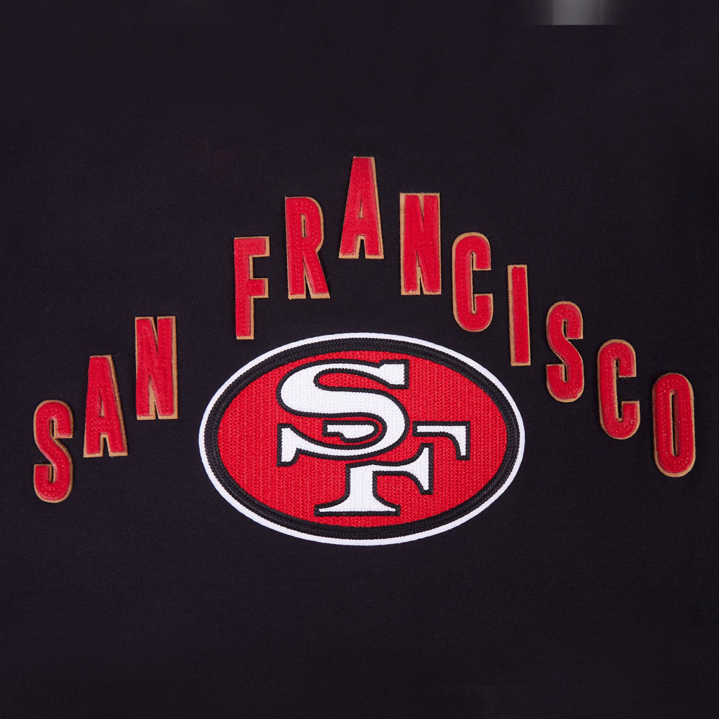 NFL SAN FRANCISCO 49ERS ON TOP Men S/S T-Shirt (BLACK) product image 6, provided for visual reference and product detail