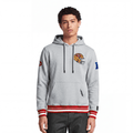 NFL SAN FRANCISCO 49ERS DAY ONE Men PULL OVER HOODIE (HEATHER GRAY/RED) product image 1, provided for visual reference and