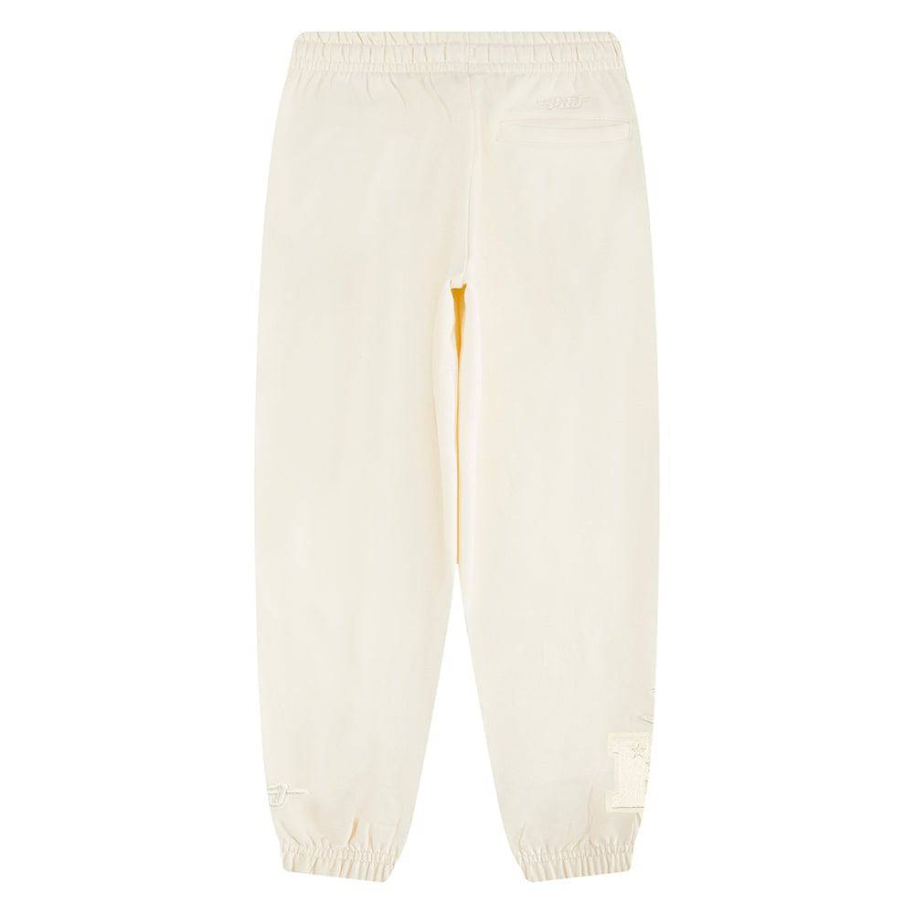 NFL San Francisco 49Ers Neutral Big Boy'S Flc Sweatpant (Eggshell) product image 2, provided for visual reference and