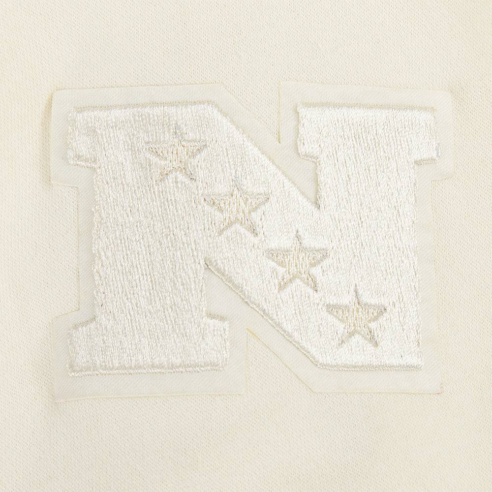 NFL San Francisco 49Ers Neutral Big Boy'S Fleece Crewneck (Eggshell) product image 3, provided for visual reference and