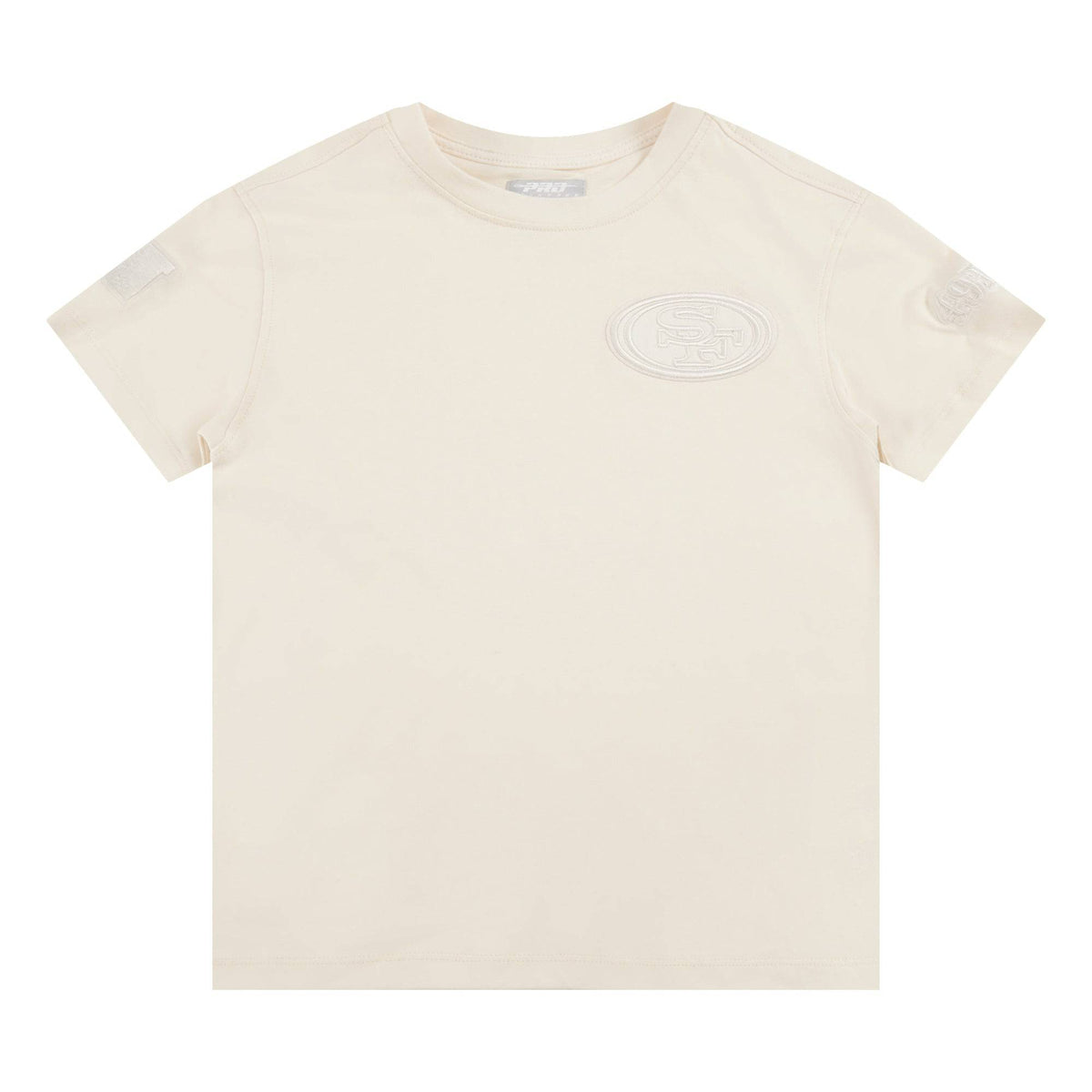 NFL SAN FRANCISCO 49ERS NEUTRAL LITTLE BOY'S SHORT SLEEVE T-Shirt (EGGSHELL) product image 1, provided for visual reference