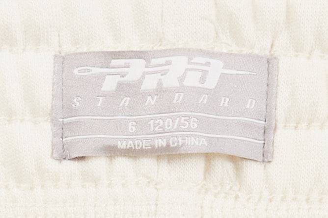 NFL San Francisco 49Ers Neutral Little Boy'S Flc Sweatpant (Eggshell) product image 5, provided for visual reference and