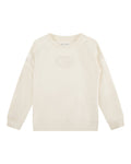 NFL San Francisco 49Ers Neutral Little Boy'S Fleece Crewneck (Eggshell) product image 1, provided for visual reference and