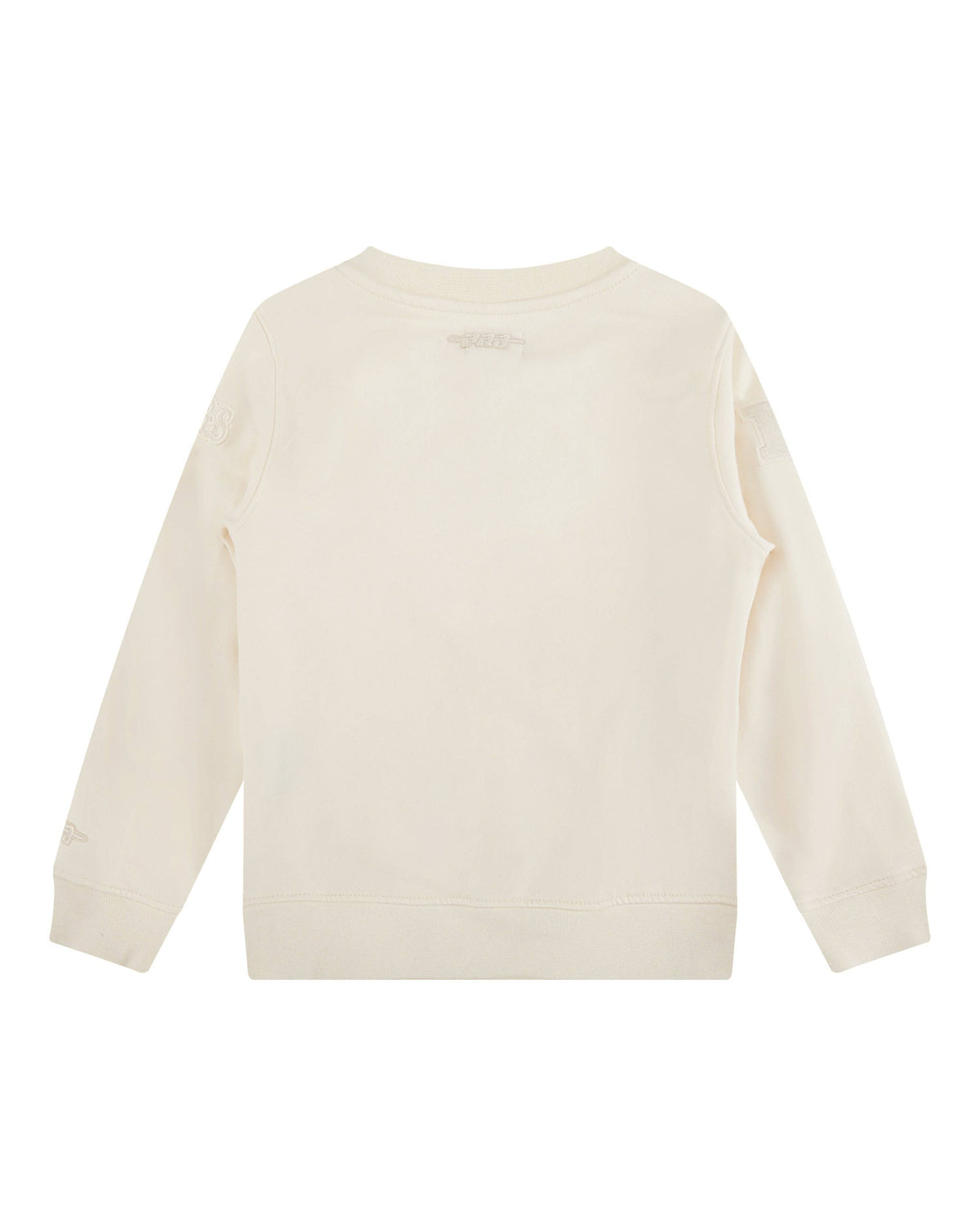 NFL San Francisco 49Ers Neutral Little Boy'S Fleece Crewneck (Eggshell) product image 2, provided for visual reference and