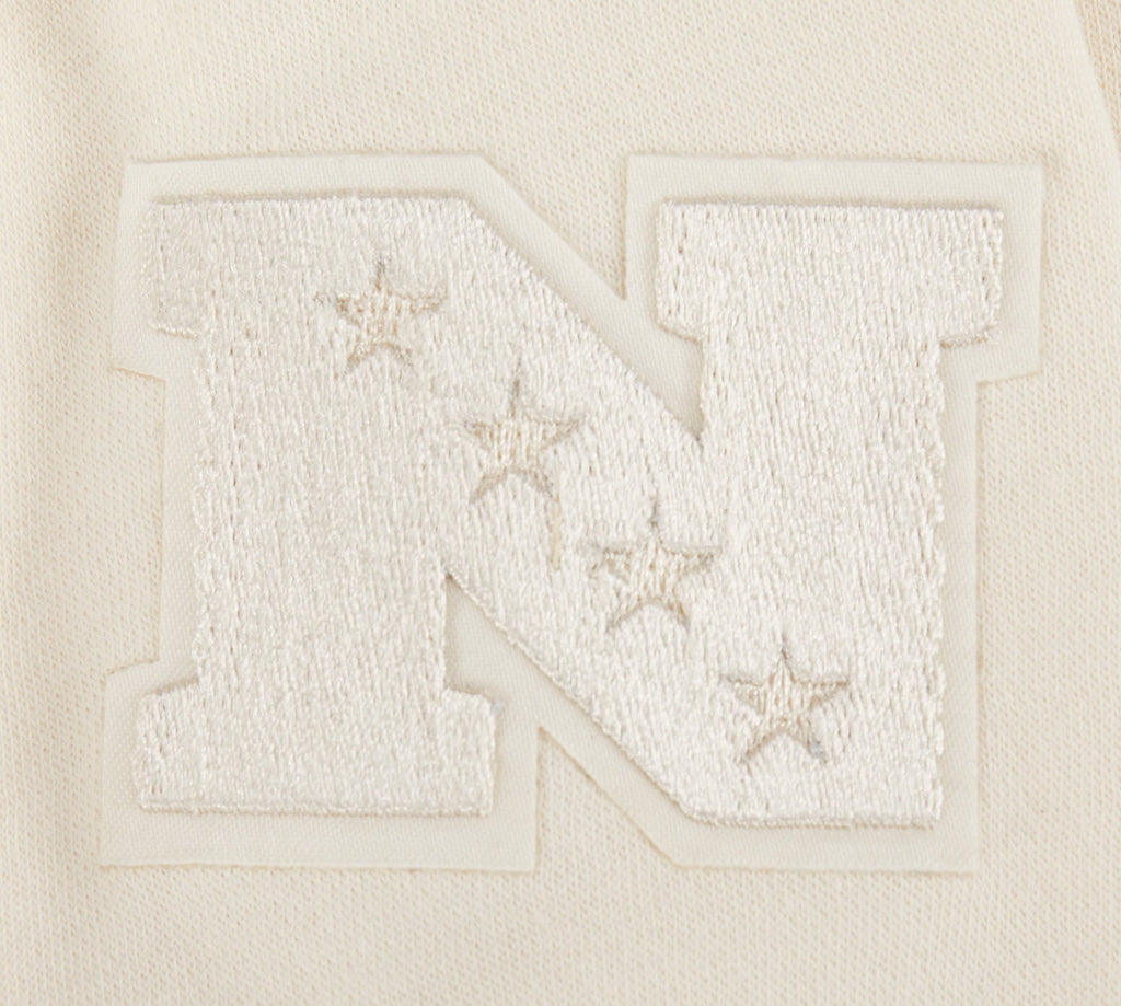 NFL San Francisco 49Ers Neutral Little Boy'S Fleece Crewneck (Eggshell) product image 5, provided for visual reference and