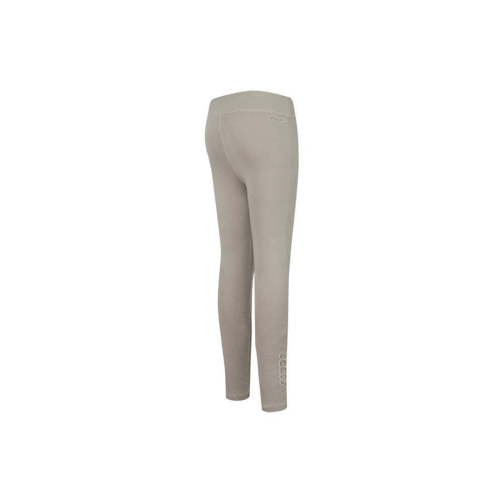 NFL San Francisco 49Ers Neutral Little Girl'S Legging (Taupe) product image 3, provided for visual reference and product