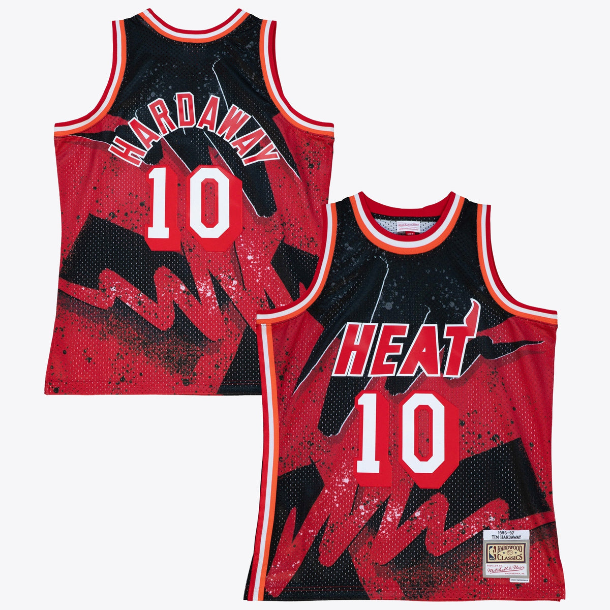 Miami Heat Mitchell & Ness Tim Hardaway 1996 Hyper Hoops product image 2