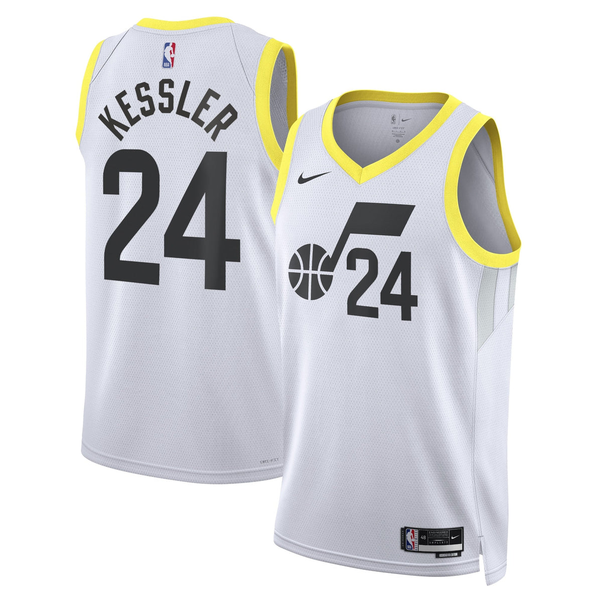 Utah Jazz Nike Association Edition Swingman Jersey - White product image 1