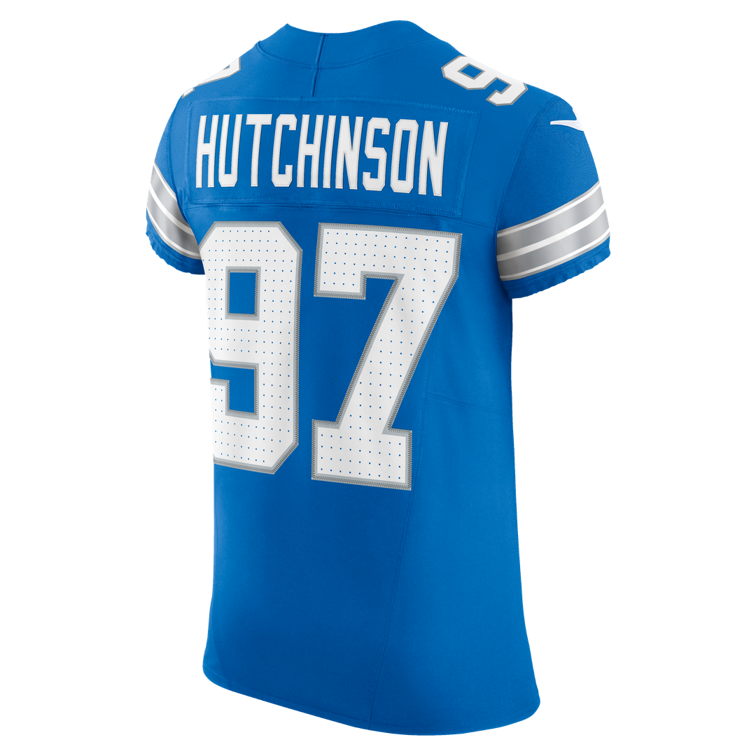 Detroit Lions Aidan Hutchinson Black Alternate Vapor F.U.S.E. Elite Jersey product image 27, provided for visual reference